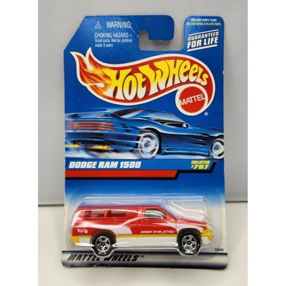 Vintage Hot Wheels 1998 Collector #797 Dodge Ram 1500 Pickup Truck Diecast 19966